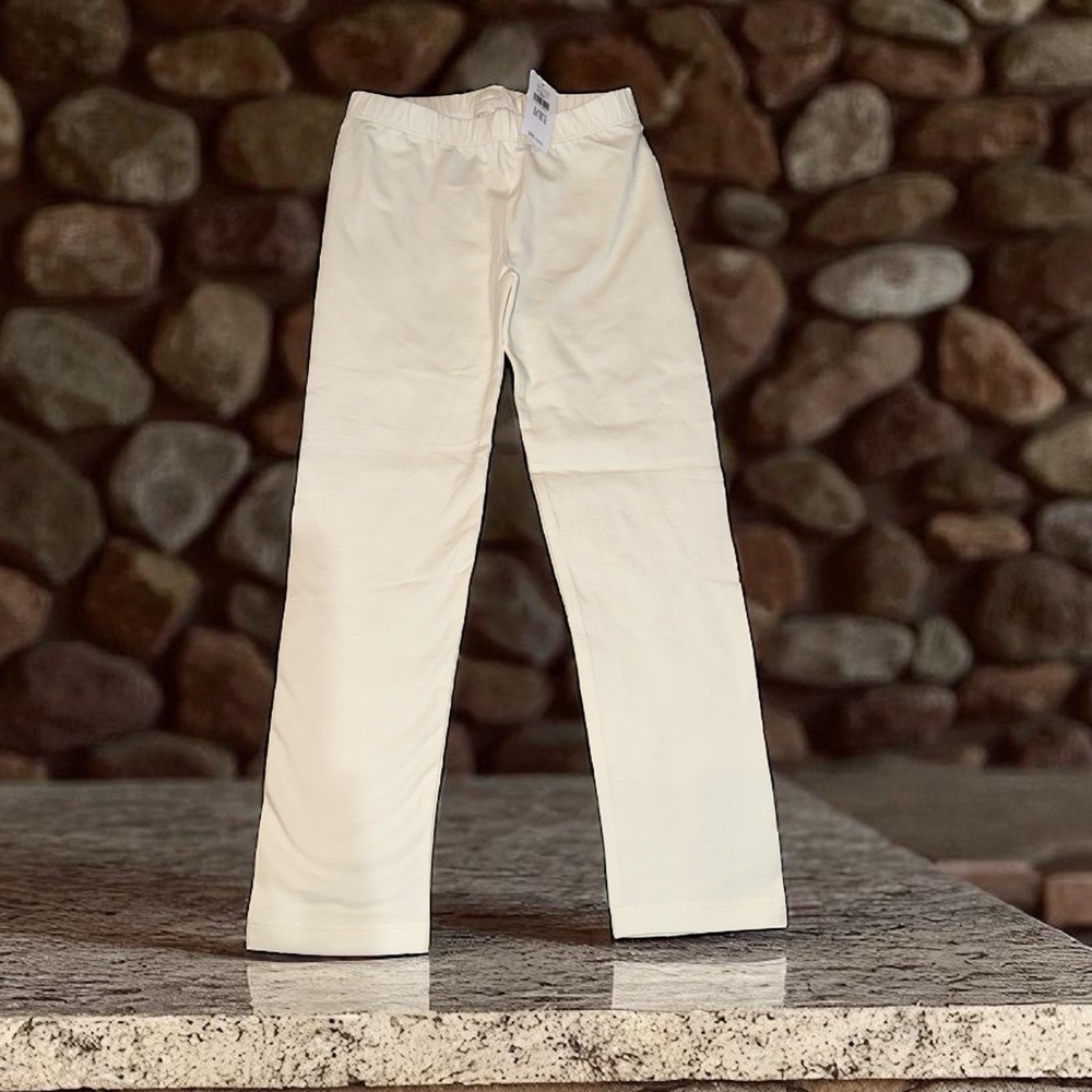 GAP Kids Cream Leggings (5) NWT